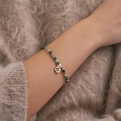 Armband - Agate Pearls
