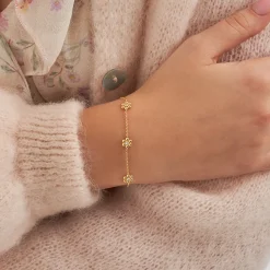 Armband - Golden Bloom