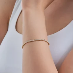 Armband - Golden Zirconia