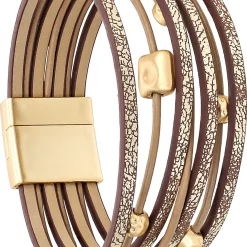 Armband - Matte Gold