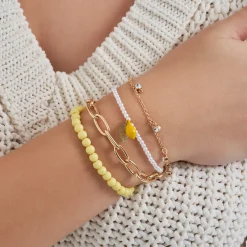 Armband-Set - Yellow Lemon