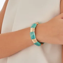 Armband - Turquoise Marble