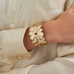 Armreif - Golden Blossom