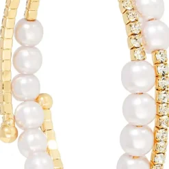 Armreif - White Pearls