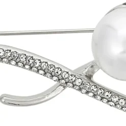 Brosche - Big pearl