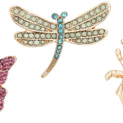 Broschen-Set - Flying Insects