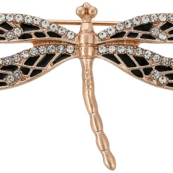 Brosche - Rosé Dragonfly