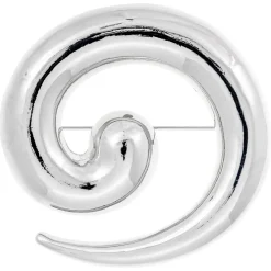 Brosche - Silver Spiral