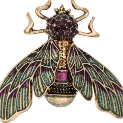 Brosche - Sparkling Insect