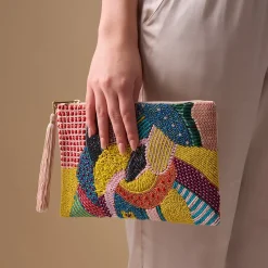 Clutch - Colorful Beads