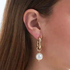Creolen - Asymmetrical Pearls