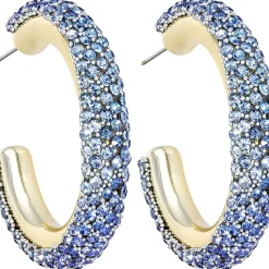 Creolen - Blue Sparkle