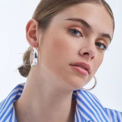 Creolen - Chunky Silver