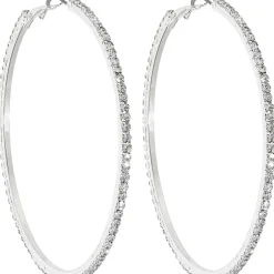 Creolen - Iced Silver