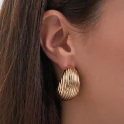 Creolen - Lined Hoop