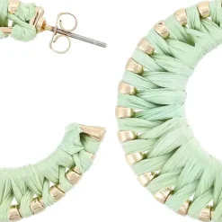 Creolen - Mint Braid