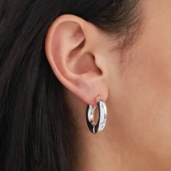 Creolen - Modish Silver