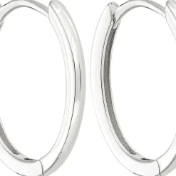 Creolen - Oval Silver