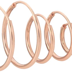 Creolen - Roségold Trio