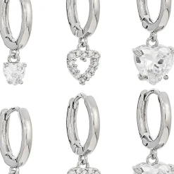 Creolen-Set - Cute Hearts