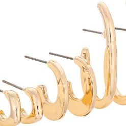 Creolen-Set - Elegant Gold