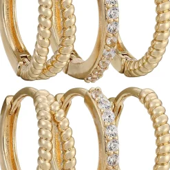 Creolen-Set - Elegant Shine
