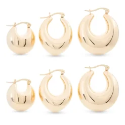 Creolen-Set - Golden Dome