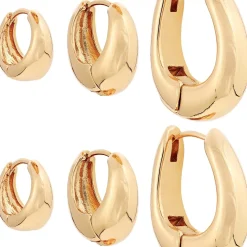 Creolen-Set - Golden Shine