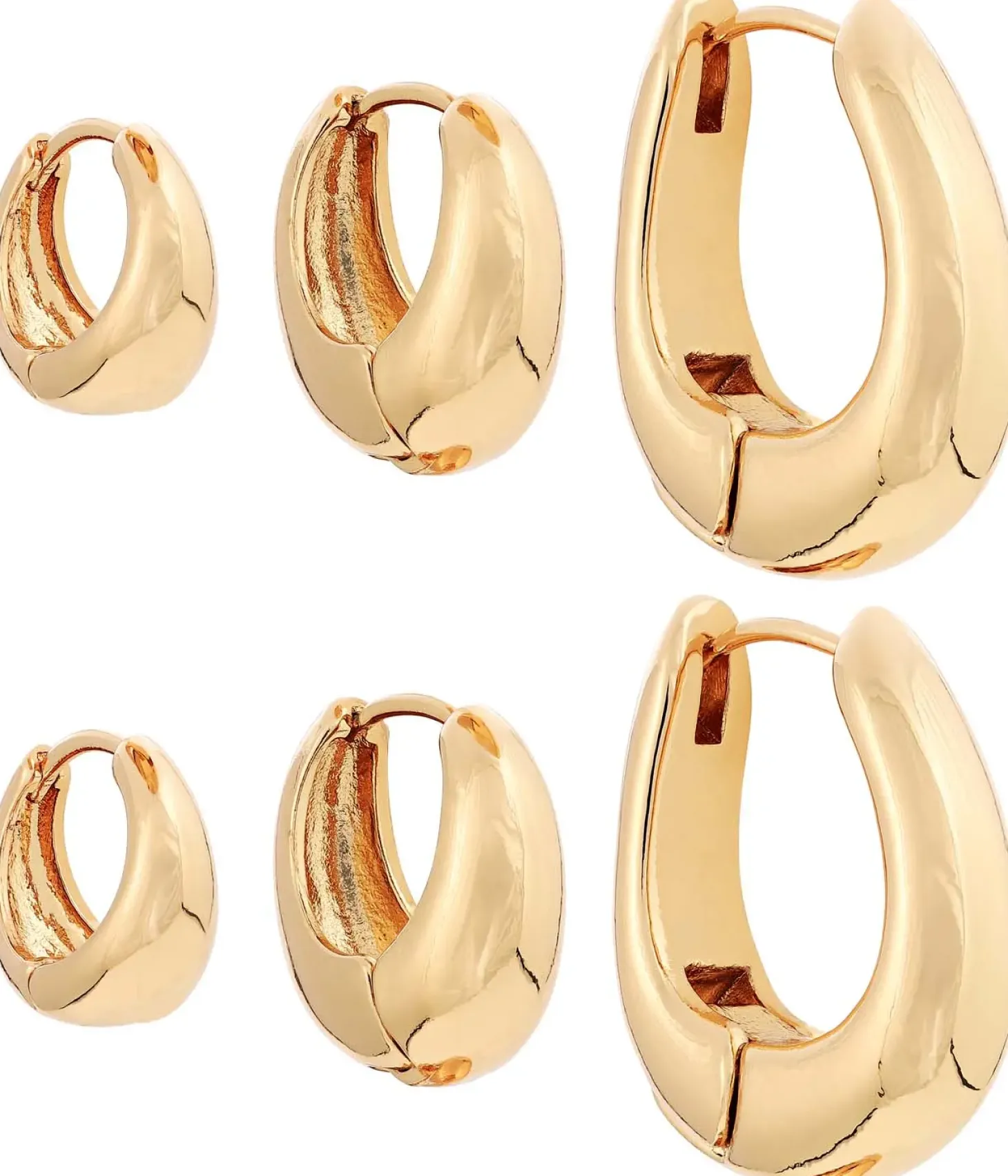 Creolen-Set - Golden Shine