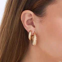 Creolen-Set - Light Gold