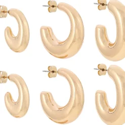 Creolen-Set - Radiant Gold