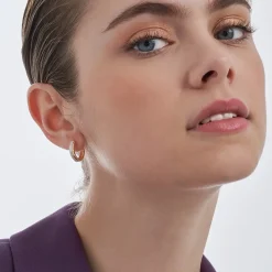 Creolen - Silver Glitter