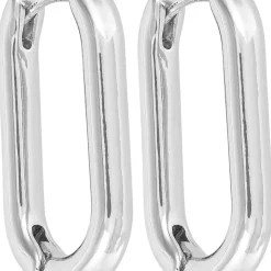 Creolen - Silver Oval