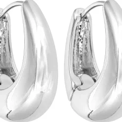 Creolen - Silver Ovals