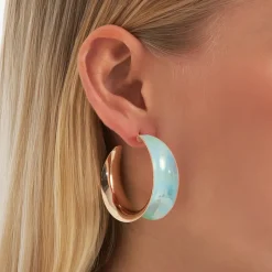 Creolen - Turquoise Shimmer