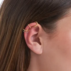 Earcuff - Mat Gold