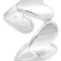 Earcuff - Silver Hearts