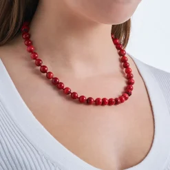 Edelstein Kette - Lovely Coral