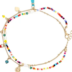 Fußkettchen - Colorful Pearls