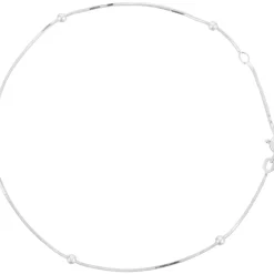 Fußkettchen - Five Silver Pearls
