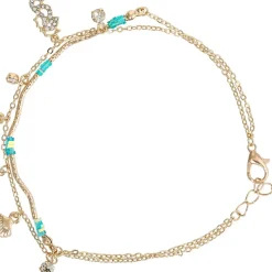 Fußkettchen - Sparkling Pendants