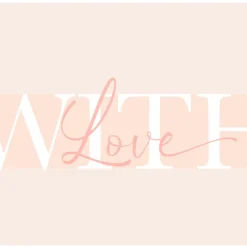 Gutschein PDF - With Love