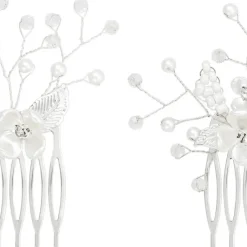 Haarkamm-Set - Pretty White
