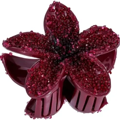 Haarklammer - Burgundy Blossom