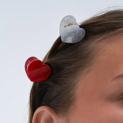 Haarklammer-Set - Mini Hearts