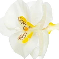 Haarklammer - White Orchid
