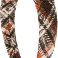 Haarreif - Checkered Brown