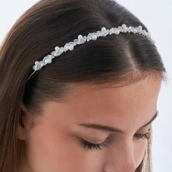 Haarreif - Zirconia Navette