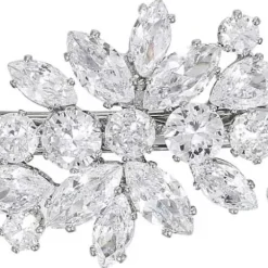 Haarspange - Floral Zirconia