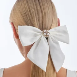 Haarspange - White Bow
